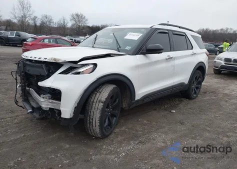 2023 Ford Explorer St из США, поврежденный, VIN 1FM5K8GC8PGB04392